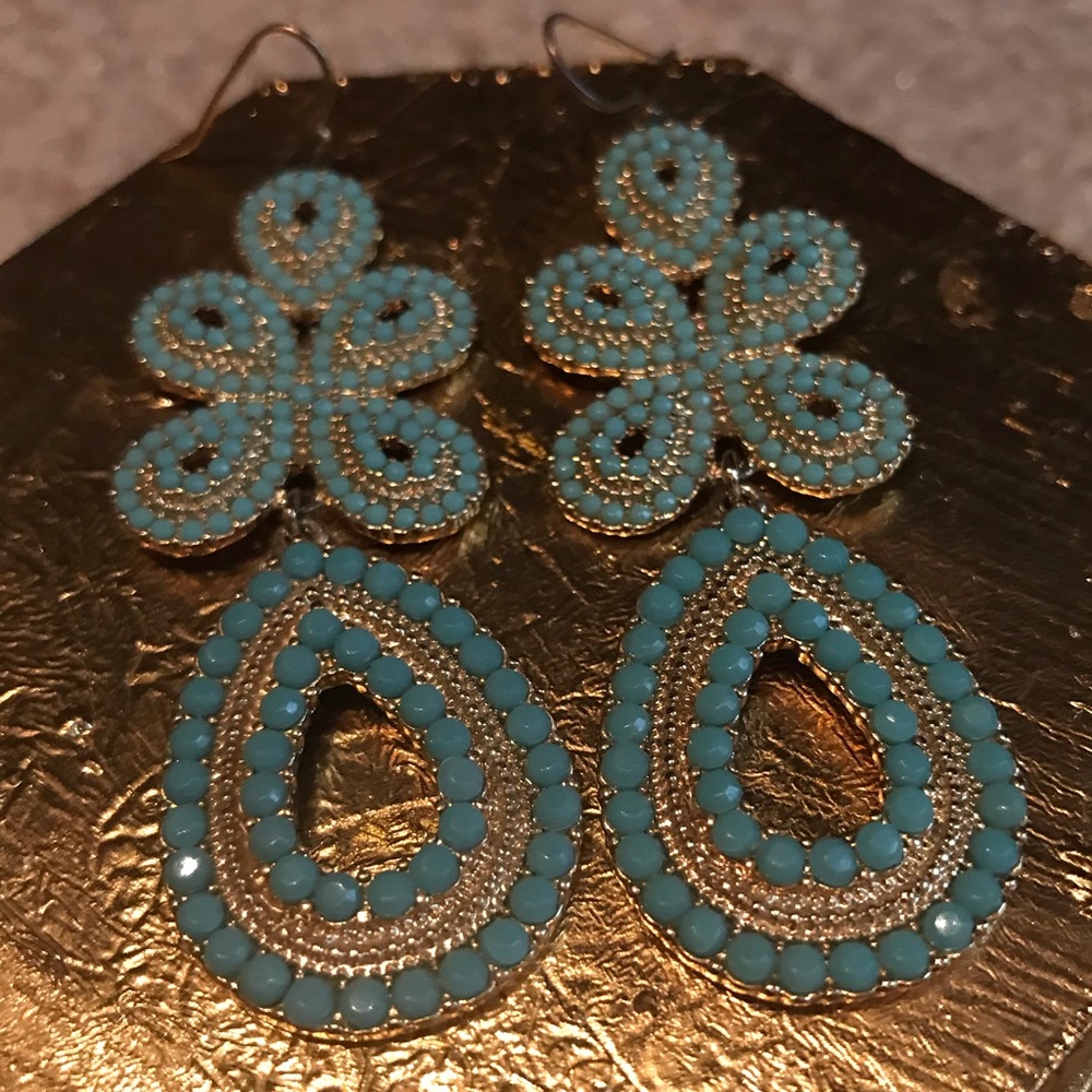 Stella & Dot Turquoise Capri Earring